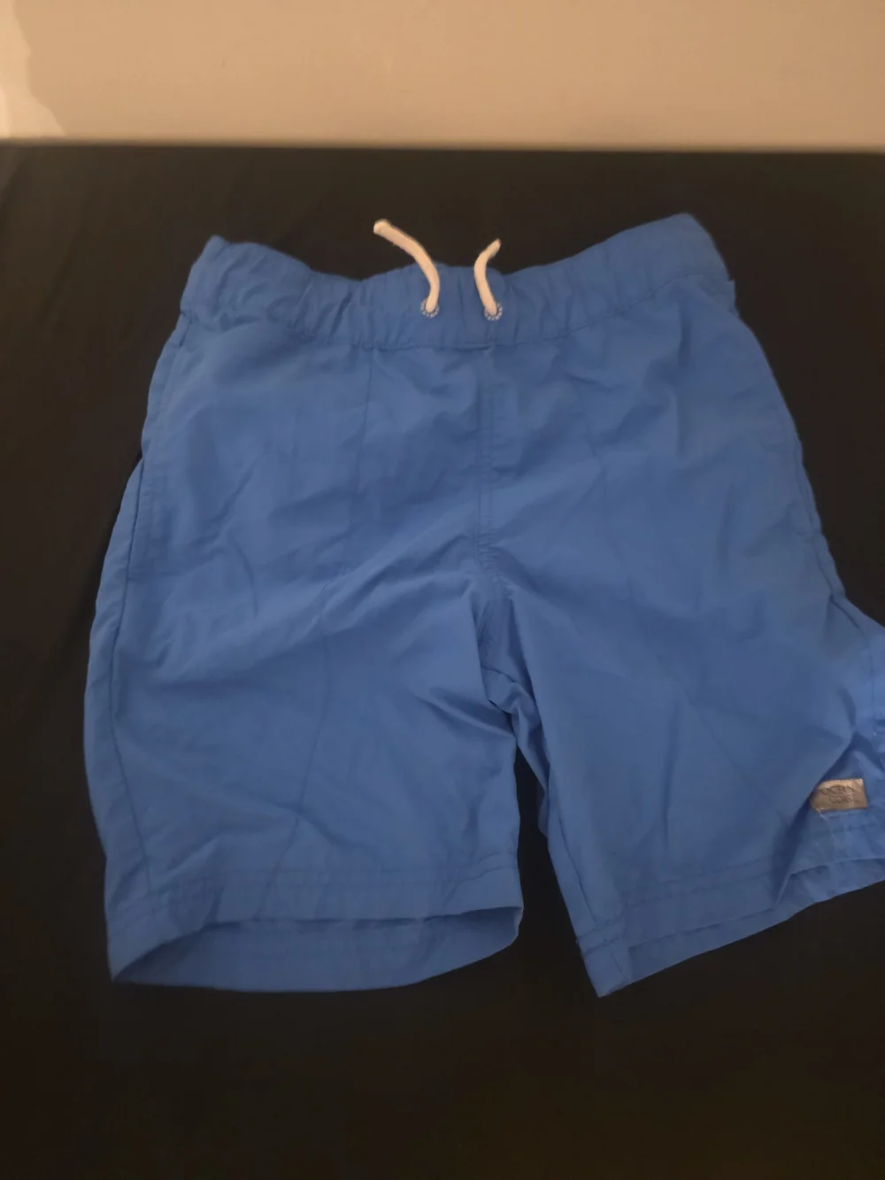 OP Kids Blue Swim Trunks with Drawstring